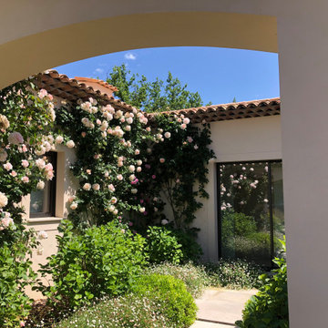 Jardin provençal crée en 2019