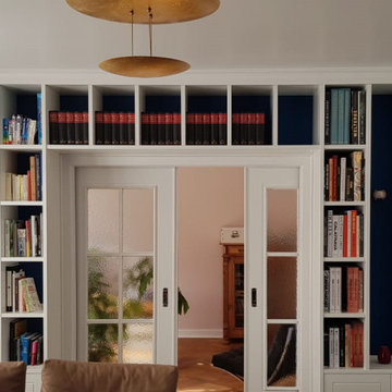 Bücherregalwand