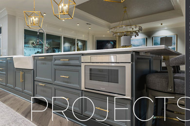 Example of a kitchen design in New Orleans