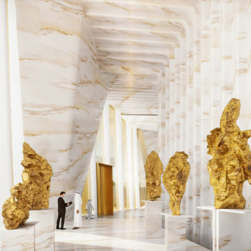Royalty's Suite, Office, and Art Collection Display