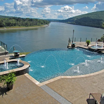 Artistic Pools, Blue Granite Pebble Sheen