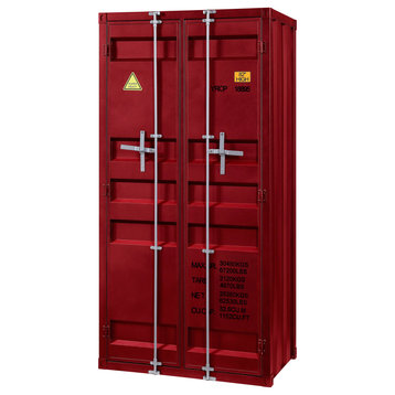 ACME Cargo Wardrobe, Double Door, Red