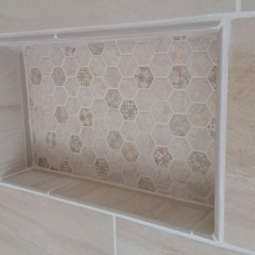 Contemporary Master Bath Conversion to ADA/Zero Entry