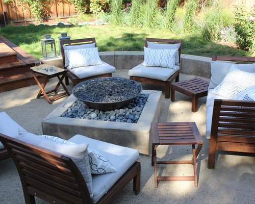 Raised Fire Pit Ideas, Pictures, Remodel and Decor
