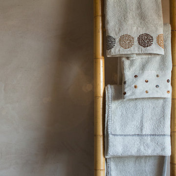Dandelion- Graine e Delos:Lussuosi asciugamani in spugna in puro cotone
