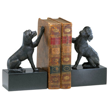 Dog Bookends, Set of 2
