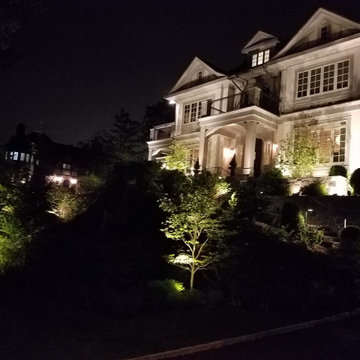 Landscape Lighting shines a pride of home ownership