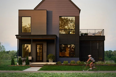Inspiration for an exterior home remodel in Minneapolis