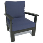 Highwood USA - Bespoke Chair, Navy Blue/Black - Welcome to highwood.  Welcome to relaxation.