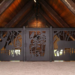 Custom Gates for Entrance or Stairs - Home Fencing And Gates