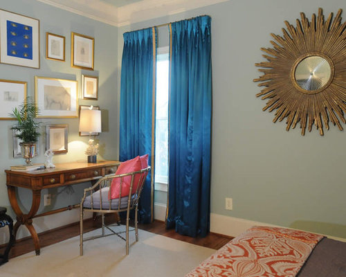 Blue And Gold Curtains Ideas, Pictures, Remodel and Decor - SaveEmail