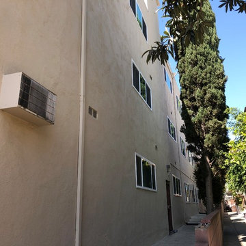 55 Units Apartment Building In Hollywood Vinyl Tuscany Milgard Replacement