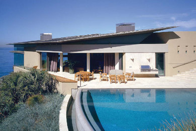 Minimalist exterior home photo in San Diego