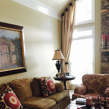 Tuscan Style Family Room, Marietta GA