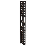 Wine Racks America - 1 Column Display Row Wine Cellar Kit, Pine, Black - Make your best vintage the focal point of your wine cellar. High-reveal display rows create a more intimate setting for avid collectors wine cellars. Our wine cellar kits are constructed to industry-leading standards. You'll be satisfied. We guarantee it.
