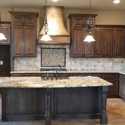 Chocolate Knotty Alder - Kitchen Cabinetry