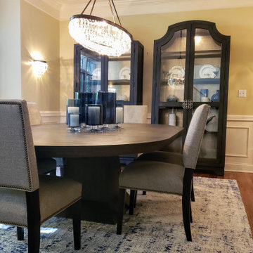Eclectic Dining Room Fox Chappel