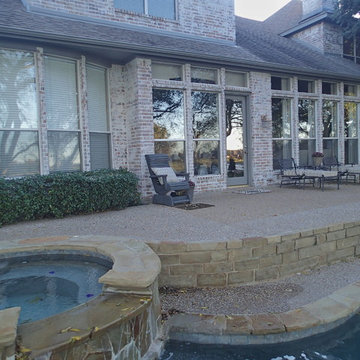 Custom Exterior Lime Wash in McKinney
