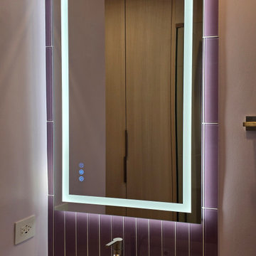 Rewarding small bathroom transformation