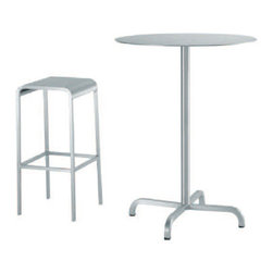 20-06 Round Bar-Height Table By Emeco - Indoor Pub And Bistro Tables