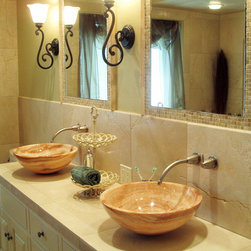 Stone Vessel Sinks - Bathroom Sinks