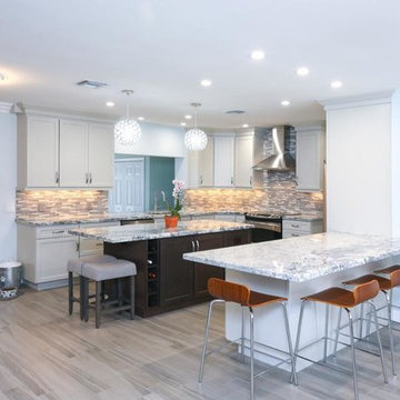 Contemporary Kitchen Renovation, Boca Raton Florida
