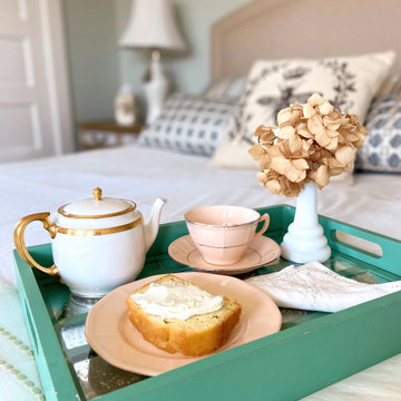Country French Master Bedroom — Watch Hill, RI