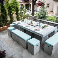 outdoor seating/dining table
