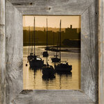 My Barnwood Frames - Barnwood Picture Frames, Medium Width 2.75" Lighthouse Series, 5"x7" - *PLEASE NOTE - Glass is included with frame sizes 16x20 or smaller. Larger sizes do not include glass due to the high risk of breakage in shipping.