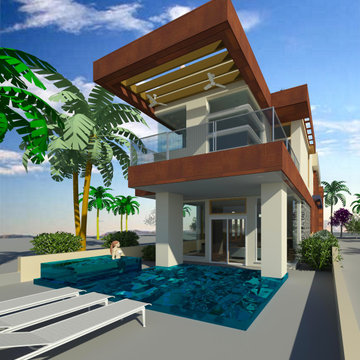 SH Beach Residence, San Diego Ca.