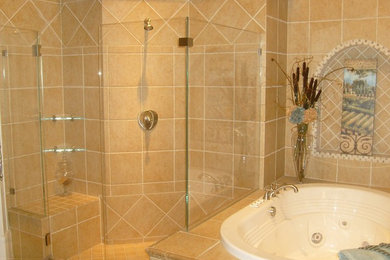 Example of an ornate bathroom design in Denver