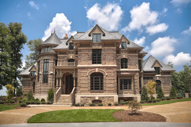Traditional exterior home idea in Birmingham