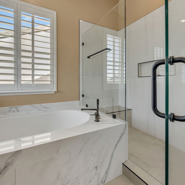 Luxury Hotel–Style Full Bathroom Remodel - OT Bay Builders San Jose