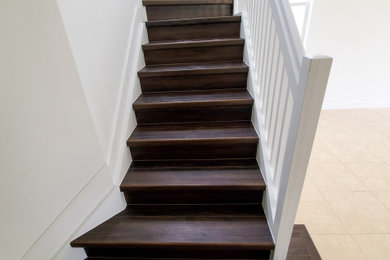 Cottage staircase photo in Miami