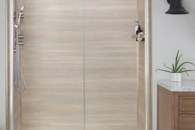 Example of a trendy bathroom design in Other