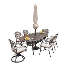 Cabin patio table