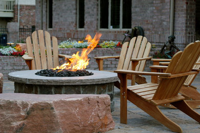 Inspiration for a timeless patio remodel in Denver