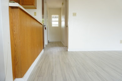 Example of a mid-sized minimalist living room design in Hawaii