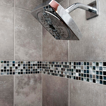 Ashburn Contemporary Basement - Bathroom Shower Head