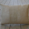 French Dragonfly Burlap Pillow, 12"x16"