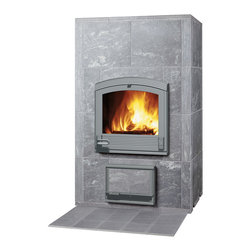 Tulikivi: Harmaja - Indoor Fireplaces