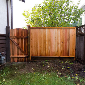 Cedar Fencing Installation