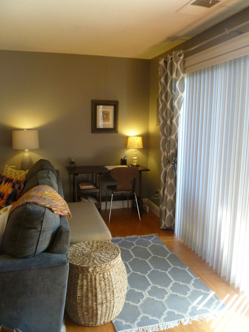 Vertical Blinds And Curtains | Houzz