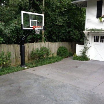 Neil M's Pro Dunk Platinum Basketball System on a 43x22 in Atlanta, GA