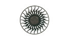Metal Outdoor Sunface Wall Plaque 39"D
