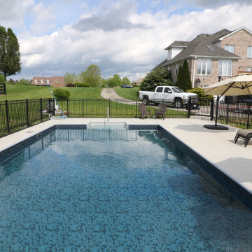Vinyl Liner Pool (18 x 36) with Slide