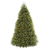 10' Dunhill Fir Hinged Tree, 1200 Low Voltage Dual LED Lights