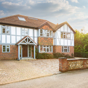 Contemporary remodel and extension in East Horsely