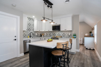 Inspiration for a cottage kitchen remodel in Boston