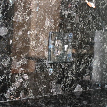 Volga Blue - Full Backsplash
